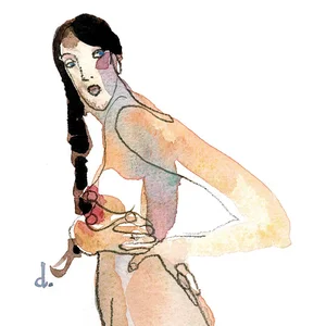 Serge Dehaes - Croquis d’académie - 