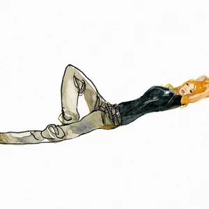 Serge Dehaes - Croquis d’académie - 