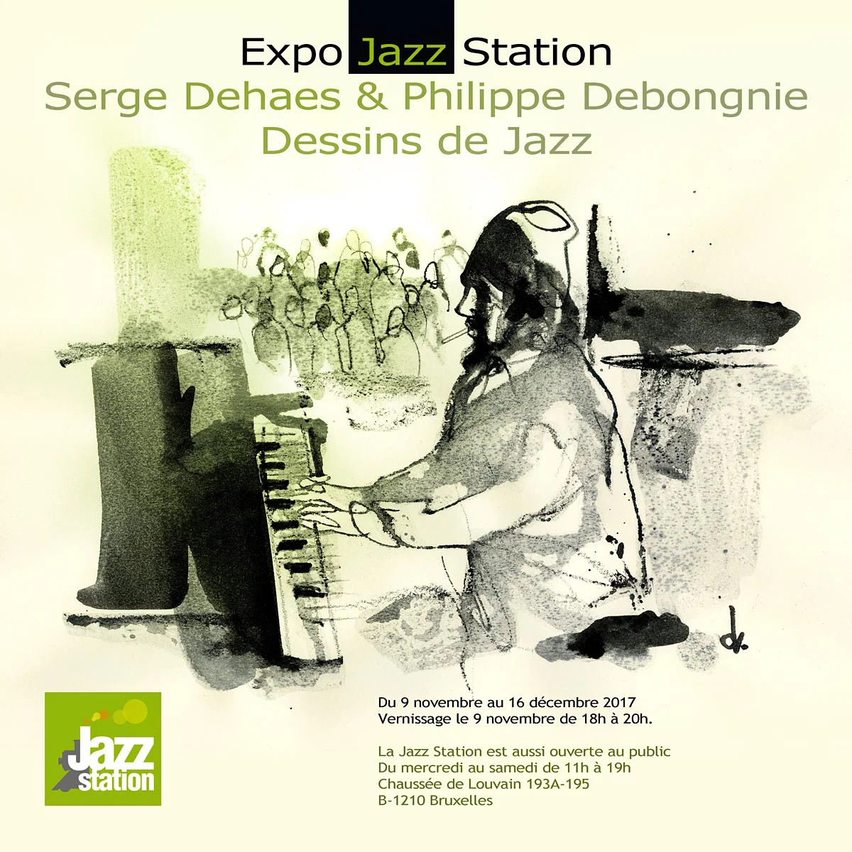 Serge Dehaes - Expo - Expo Jazz Station