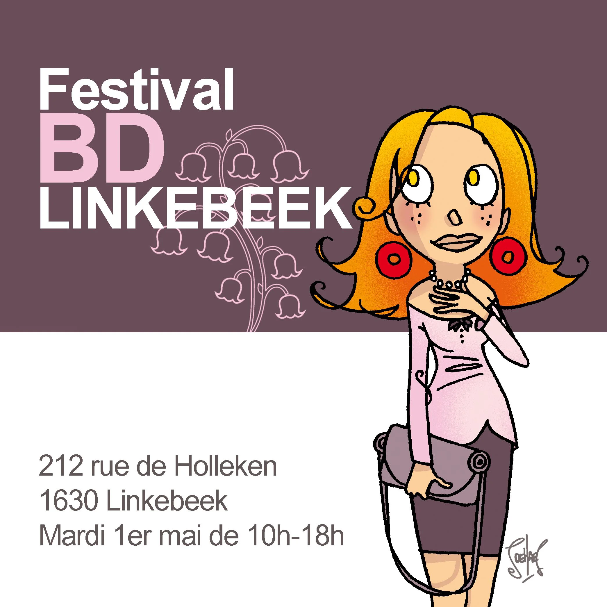 Serge Dehaes - Dédicaces - Festival BD de Linkebeek