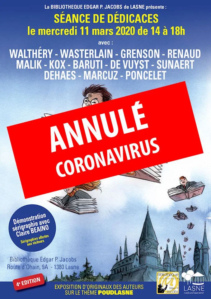 Serge Dehaes - Dédicaces - Edgar à l'école de Poudlasne