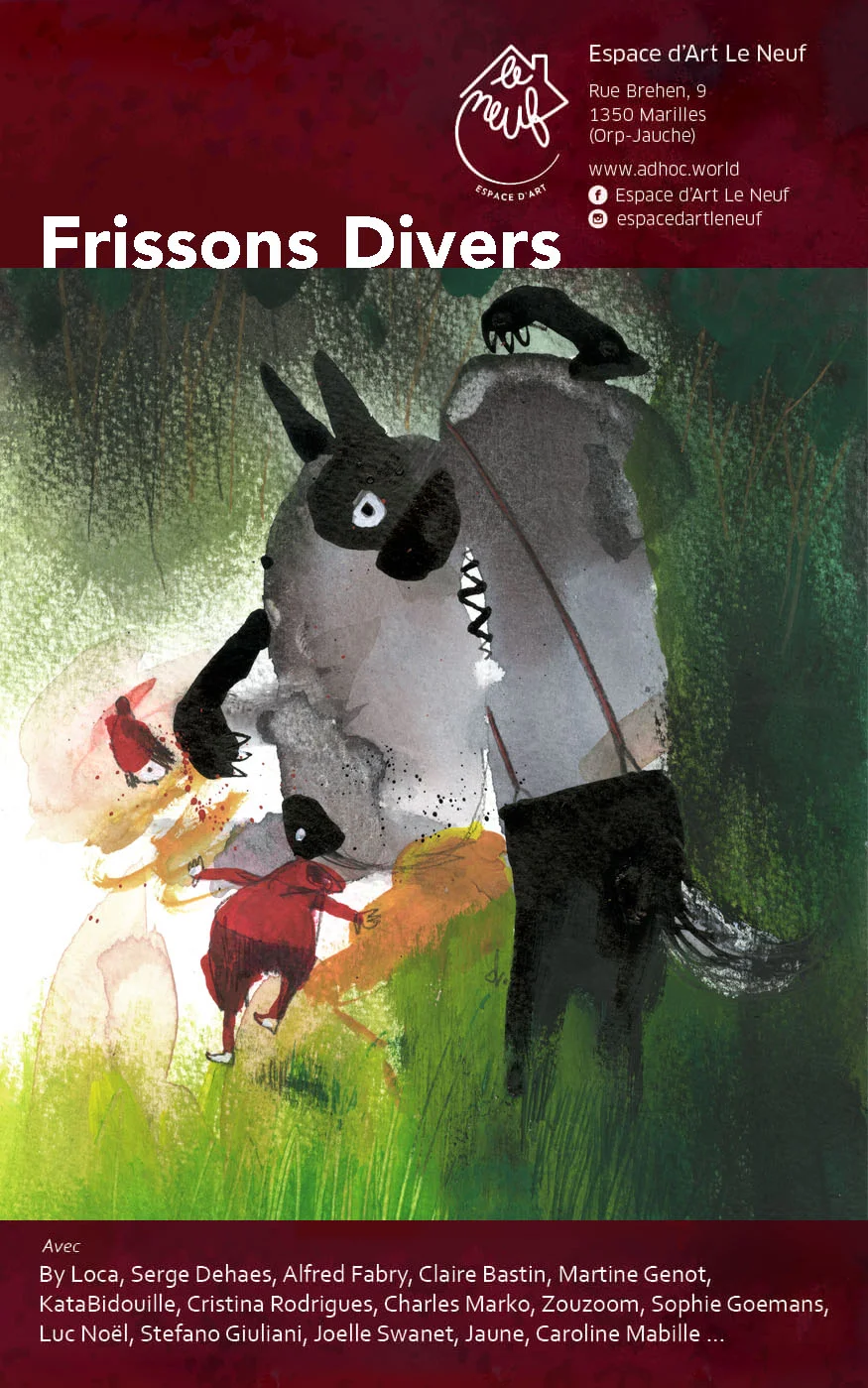 Serge Dehaes - Expo - Expo collective « Frissons divers »