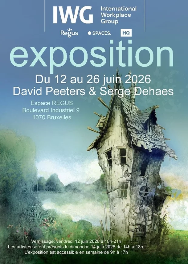 Serge Dehaes - Expo - Expo à l'Espace REGUS d'Anderlecht