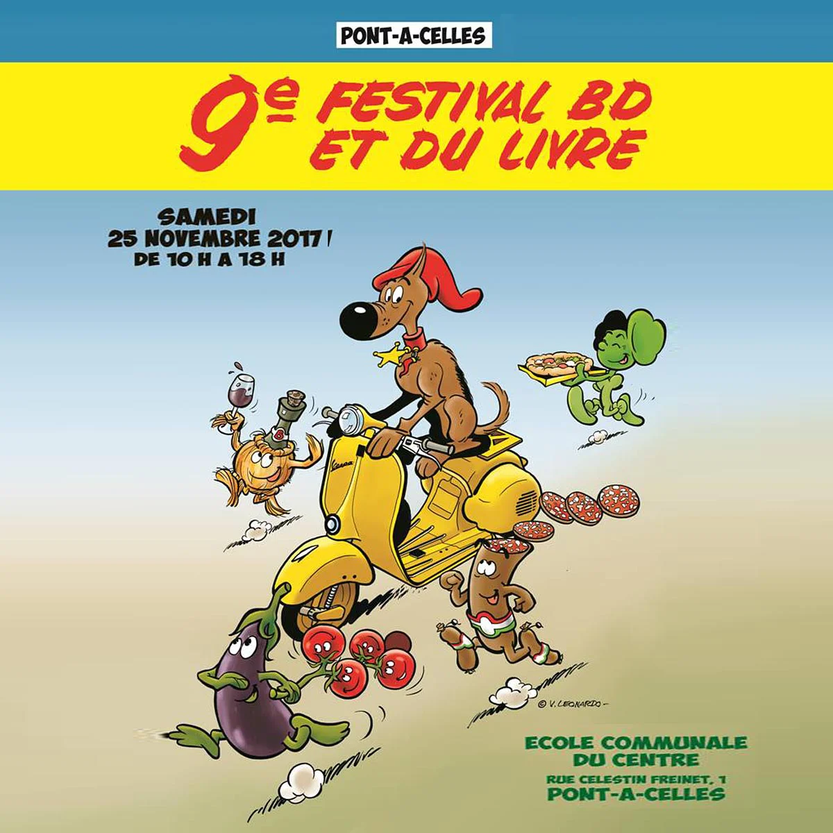 Serge Dehaes - Dédicaces - Séance de dédicaces BD Pont-à-Celles